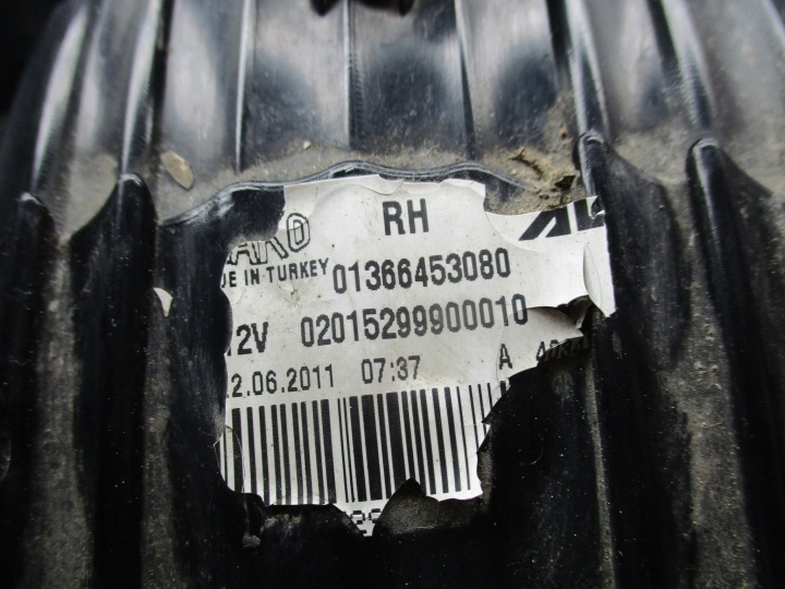 BOXER JUMPER DUCATO 06-14 PHARE DROIT ARRIÈRE ARRIÈRE DROITE EUROPE 1366453080