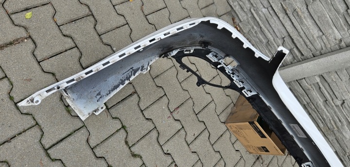 PARE-CHOCS ARRIÈRE MERCEDES C-KLASA W205 AMG 2014-2018 PDC ORIGINAL A2058555738