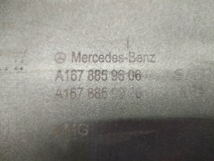 PARE-CHOCS ARRIÈRE ARRIÈRE MERCEDES GLE AMG W167 A1678859606