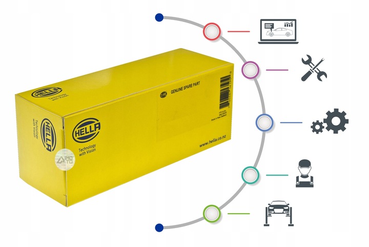 HELLA 6PP 013 112-011 SENSOR DE PRESIÓN TUBO TOMADOR DE AIRE 