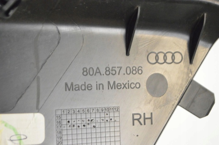 AUDI Q5 SQ5 2017 LATÉRAL ÉLÉMENT TABLEAU DE BORD INSTRUMENTATION