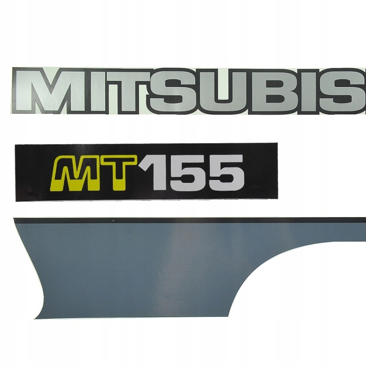 AUTOCOLLANTS VERS TRACTEUR CIAGNIKA MITSUBISHI MT155