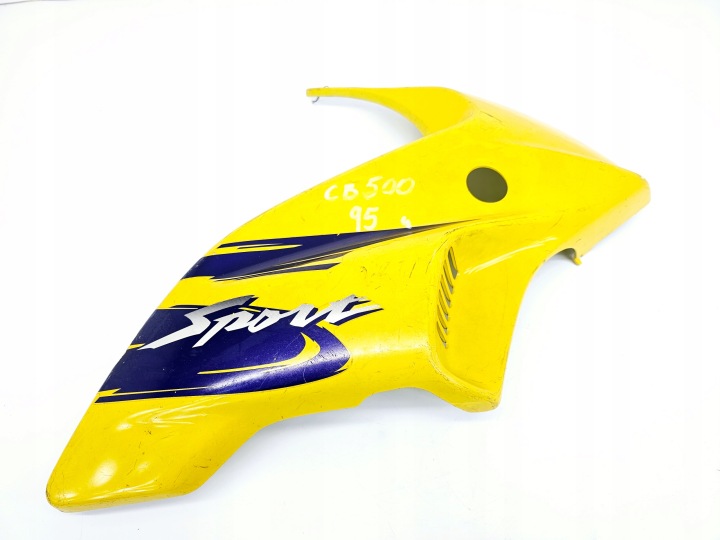 HONDA RADIO 500 AVEC SPORT CASQUETTE CALOTTE DROITE DÉFLECTEUR D'AIR LATÉRALE DROITE CÔTÉ COLLECTEUR