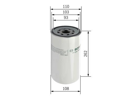 FILTRE CARBURANTS BOSCH F 026 402 017 F026402017