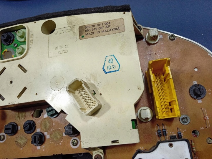 AUDI 80 B4 2.0 B COMPTEUR TABLEAU DE BORD EUROPE 8A0919033AL 893919067AP