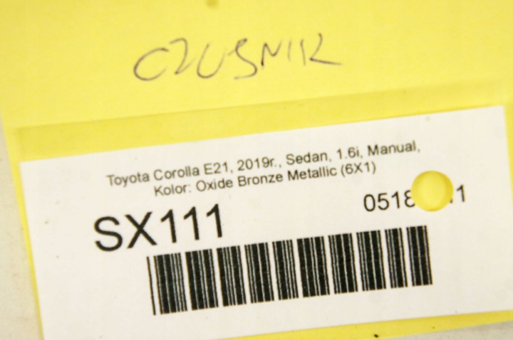 SX111 TOYOTA COROLLA E21 XII CAPTEUR DE COLLISION 89831-02320