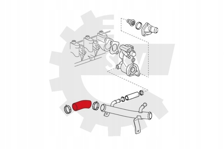 ESEN SKV 24SKV332 FLEXIBLE CÂBLE RADIATEUR