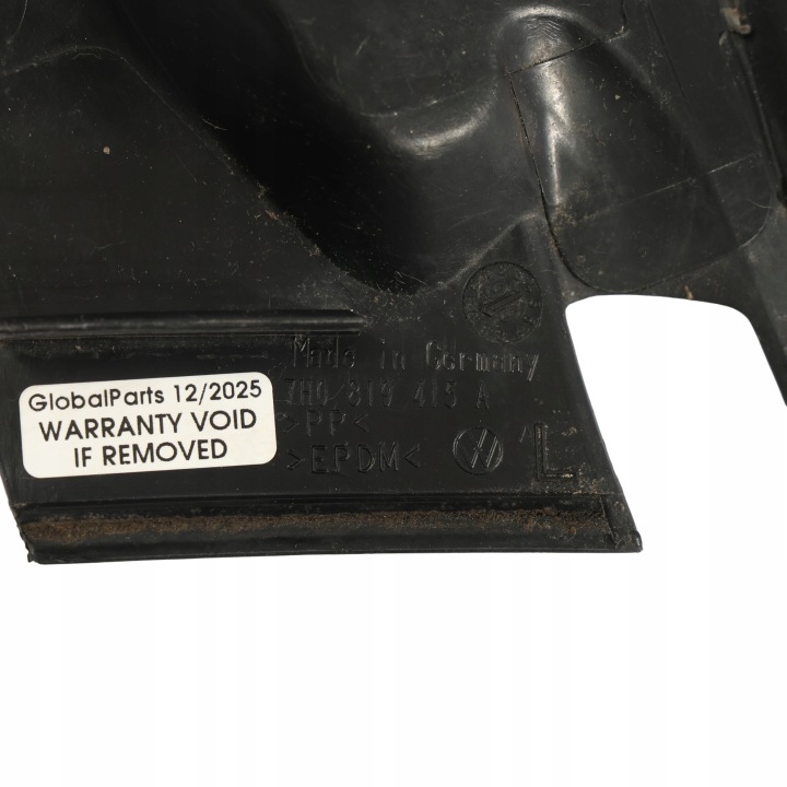 VOLKSWAGEN TRANSPORTER T5 CALANDRE PROTECTION PLASTIQUE GAUCHE AVANT 7H0819415A
