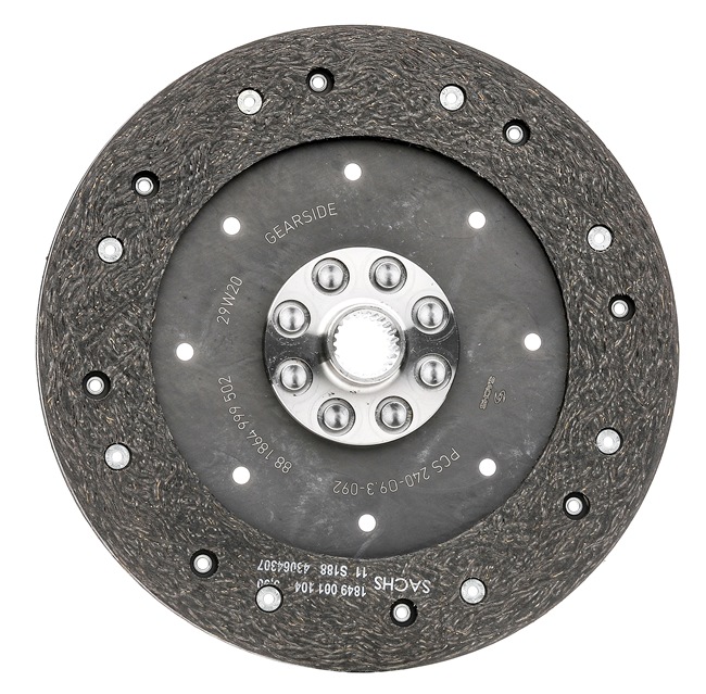 DISQUE ADHÉRENCE SACHS PERFORMANCE 881864 999502 240MM VERS VW 23-ZABKOWY