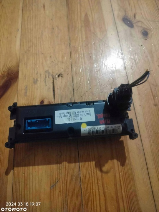 PANNEAU CLIMATISATION MINI ONE COOPER R50 53 64116922255