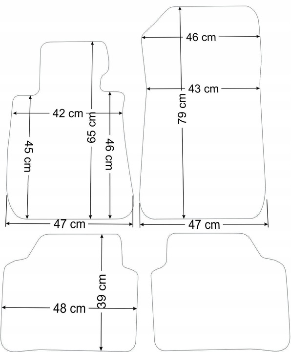 BMW SERIE 3 E90/91 2004-2012R. NEGRAS ALFOMBRILLAS DE FELPA - ECONOMY. 