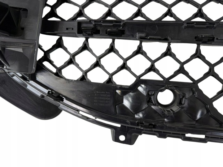 GRILLE CALANDRE GRILLE MERCEDES A W177 LIFT A1778888300 CAMÉRA NOIR