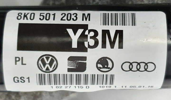 ROTULE DE DIRECTION ARRIÈRE DROITE AUDI A5 8T LIFT 8K0505432AR