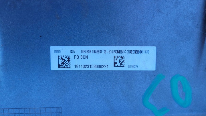 SEAT ARONA LIFT DOUBLURE PARE-CHOCS ARRIÈRE ARRIÈRE 6F9807425C