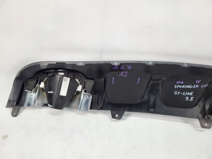 MOULURE DIFFUSEUR SPOILER PARE-CHOCS ARRIÈRE ARRIÈRE KIA SPORTAGE IV LIFT GT
