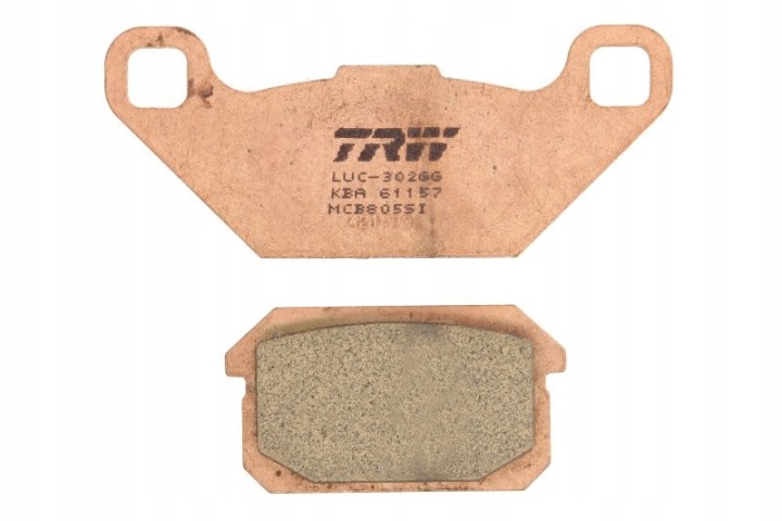 TRW LUCAS ZF PLAQUETTES FREIN KH431 SINTER OFFROAD ADLY ATV 150 '06-'10, AT