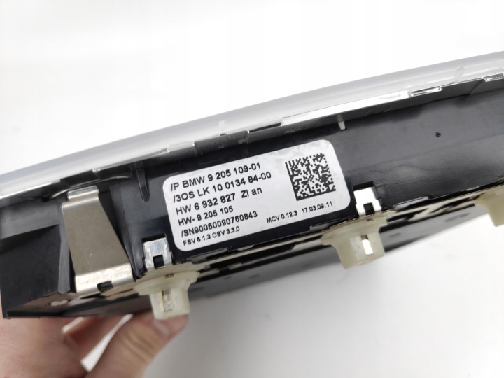 BMW E90 E91 E92 ÉCLAIRAGE CABINES PLAFONNIERS 9205109