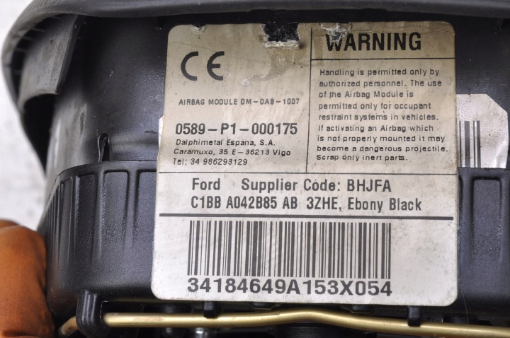 FORD FIESTA MK7 COUSSIN SÉCURITÉ CONDUCTEUR AIRBAG C1BB-A042B85-AB