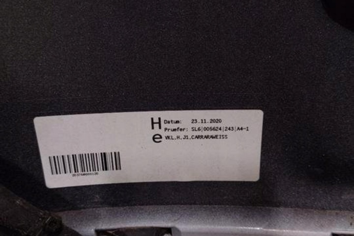 PARE-CHOCS ARRIÈRE PORSCHE TAYCAN 9J1807568 ÉLECTRIQUE 390KW 2021