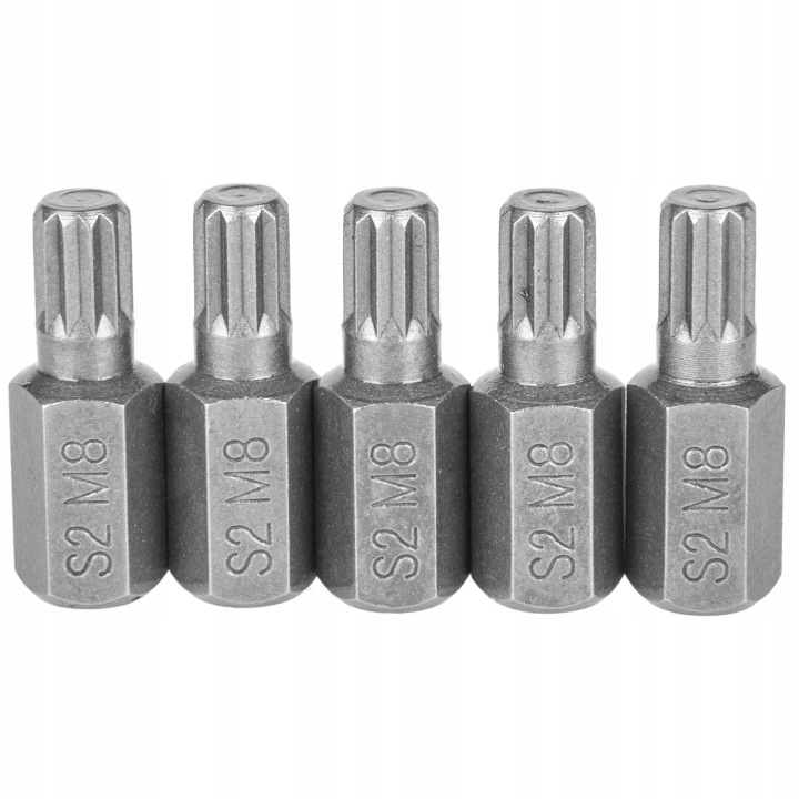 RICHMANN BIT SPLINE COURT ACIER S2 HEX 18X30MM C3248 1 PIÈCE