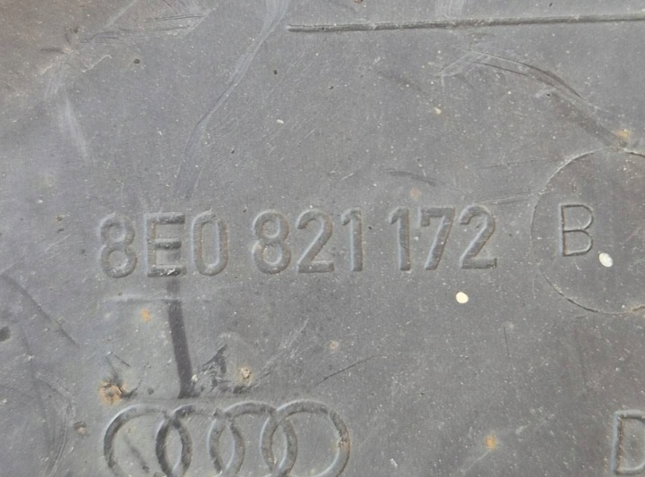 AUDI A4 B6 01- PASSAGE DE ROUE AVANT DROIT 8E0821172B