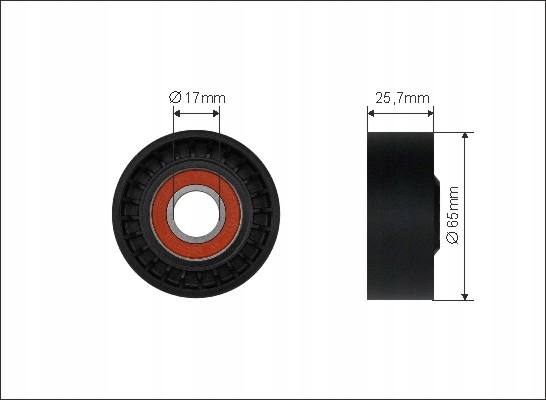 ROLLO PROPULSOR CORREA MULTICOSTAL MAZD 