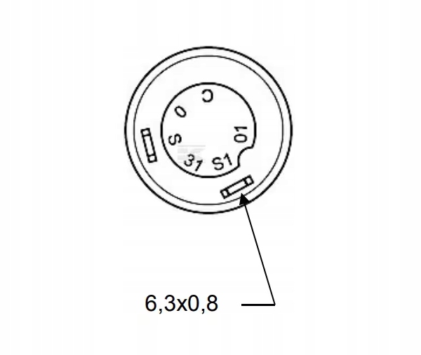 COMMUTATEUR COMMUTATEUR STEROWNICZY SAME 0.008.8049.0