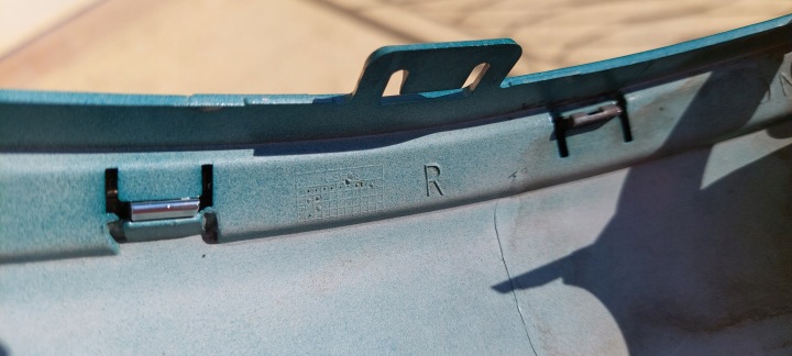 MERCEDES W220 LIFT MOULURE PARE-CHOCS DROIT AVANT C816