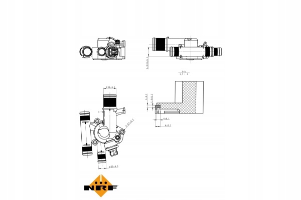 TERMOSTATO RENAULT 89C 1.9DCI SCENIC 09- 