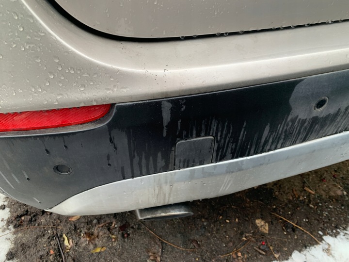 BMW X1 I PARE-CHOCS ARRIÈRE SOUS PDC KASCHMIRSILBER METALLIC (A72)