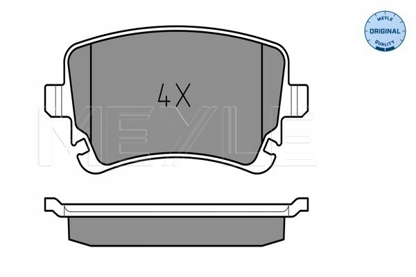 MEYLE 025 233 2617/PD JUEGO ZAPATAS DE FRENADO 