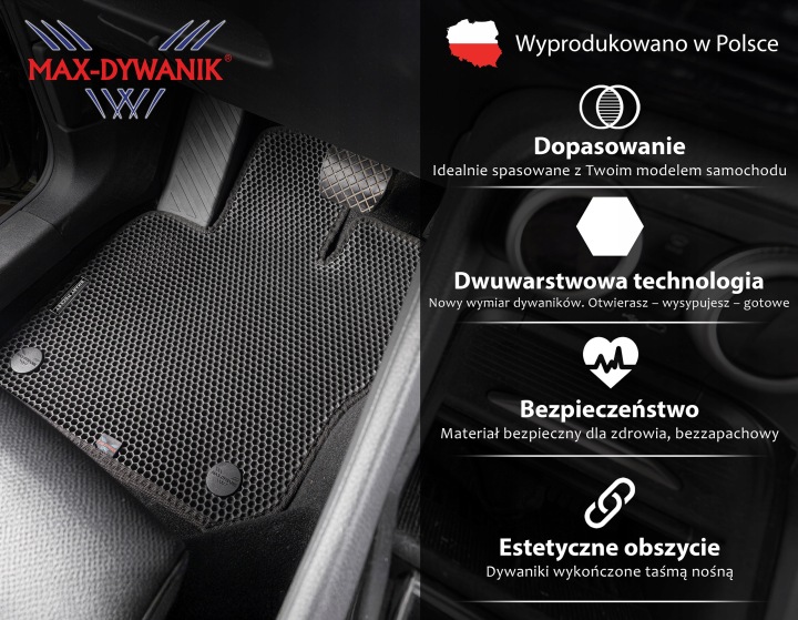 S-KLASA X223 MAYBACH LONG 20- TAPIS DE SOL EVA SMART POCKET
