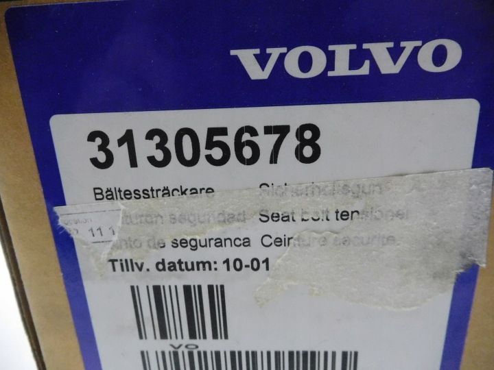 AGRAFE COURROIE DROIT AVANT VOLVO S40 V50 10- 31305678