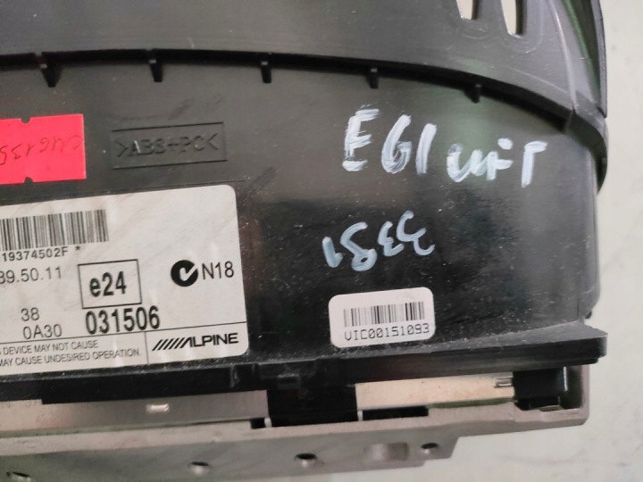 BMW E60 E61 LIFT ÉCRAN MONITEUR NAVIGATION 9193745