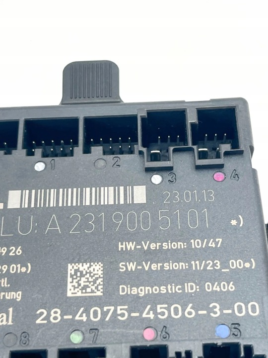 MODULE AVANT GAUCHES PORTES MERCEDES-BENZ SL (R231) 2319005101 4.7L
