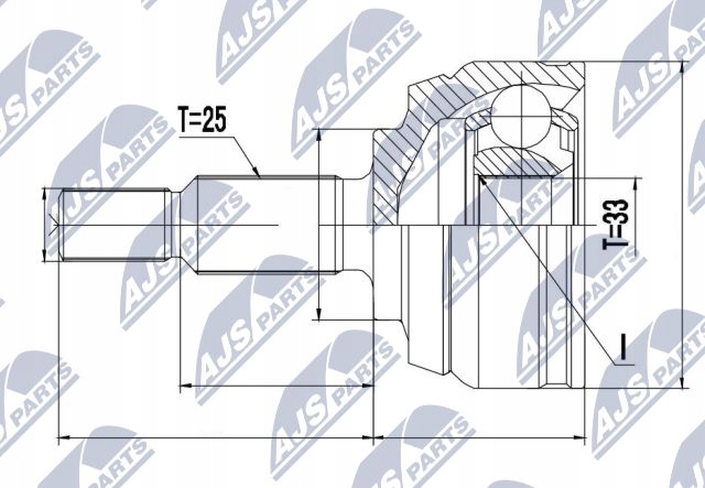 JOINT EXTÉRIEUR NPZ-RE-044 NTY