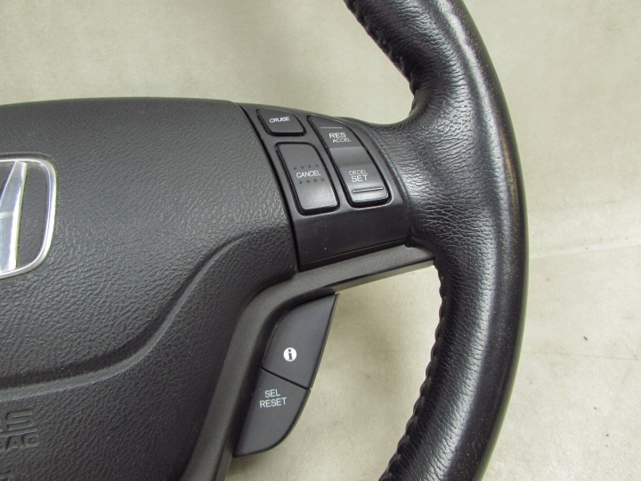 HONDA CRV CR-V III 06-12 VOLANT CUIR COUSSIN AIRBAG