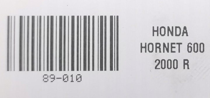 HONDA RADIO 600F HORNET 89-03R AMORTISSEUR ARRIÈRE