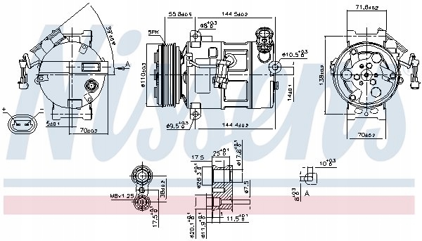 COMPRESOR DE ACONDICIONADOR ALFA ROMEO 