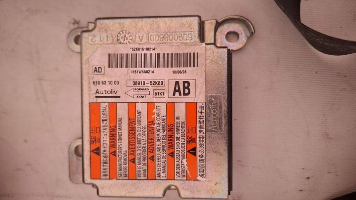 CONTRÔLEUR AIRBAG SUZUKI SPLASH 3891052K80