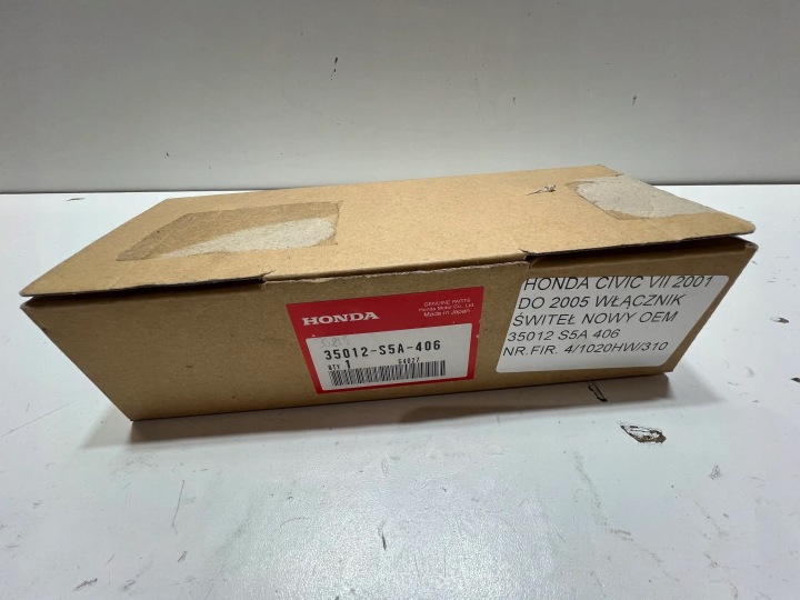 HONDA OE 35012-S5A-406