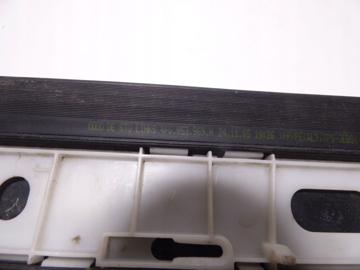 AUDI A6 C6 MOULURE PORTES GAUCHE ARRIÈRE ARRIÈRE 4F0853969H ORIGINAL