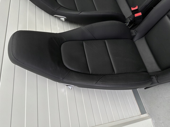 SIÈGE PORSCHE 982 718 CAYMAN BOXSTER NOIR DROIT GAUCHE