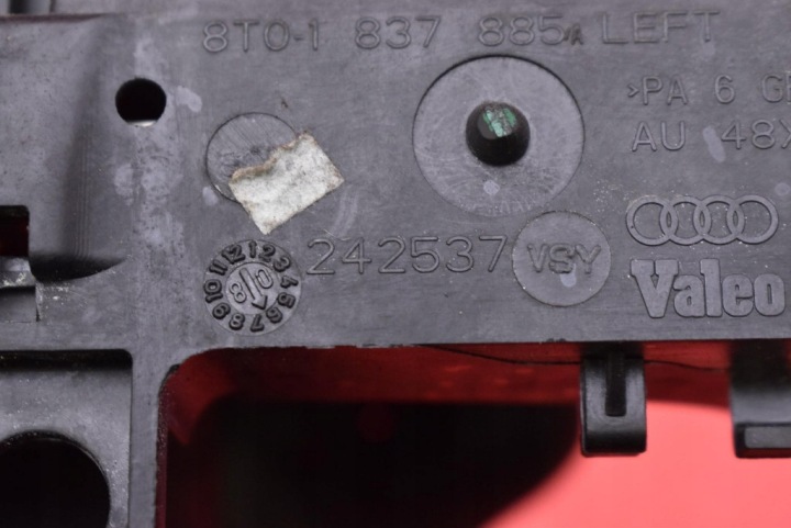 POIGNÉE GAUCHE AVANT AVANT KEYLESS LZ5A 8T01837885 AUDI A5 8T 07-11