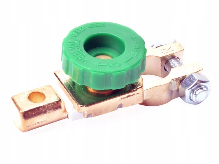 SERRE-CÂBLE HEBEL INTERRUPTEUR MASSES BATTERIE VERROU 500A