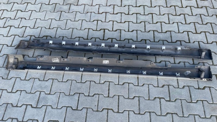 AUDI A8 D4 MOULURE REVÊTEMENT SEUIL GAUCHE 4H0853855E DROITE 4H0853856E LZ9Y