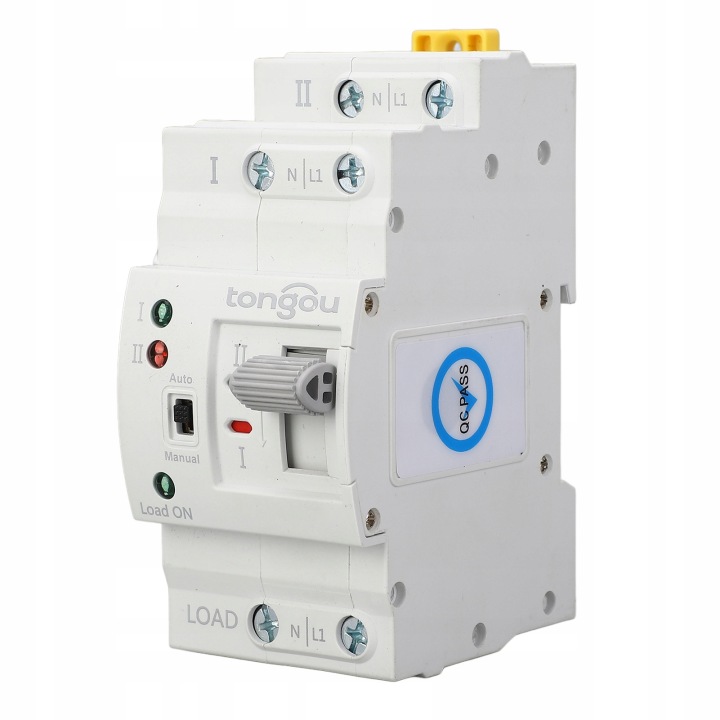 AUTOMATIQUE PRZEACZNIK RÉSEAUX ÉLECTRIQUES AVEC DOUBLE MOCA 2P 63A 110V