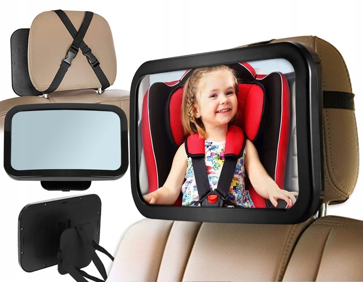 ESPEJO PARA CONTROL HIJOS EN PODROZY AUTO SAMOCHODZIE 360 