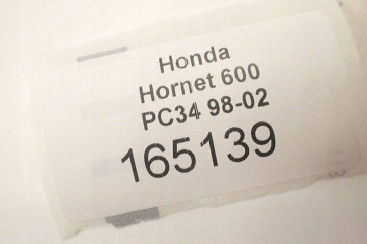 HONDA HORNET 600 PC34 98-02 QUEUE ARRIÈRE PLASTIQUE DÉFLECTEUR D'AIR