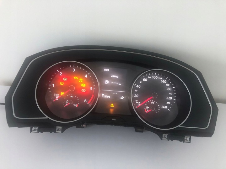 COMPTEUR VW 3G0920741F ENSEMBLE AVEC CHÂSSIS